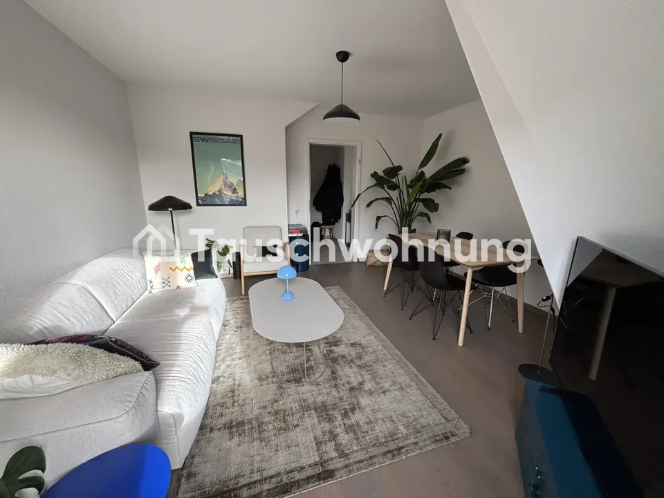3.5-Zimmer-Flat mit  Dachterasse im ZH Kreis 5 zu tauschen