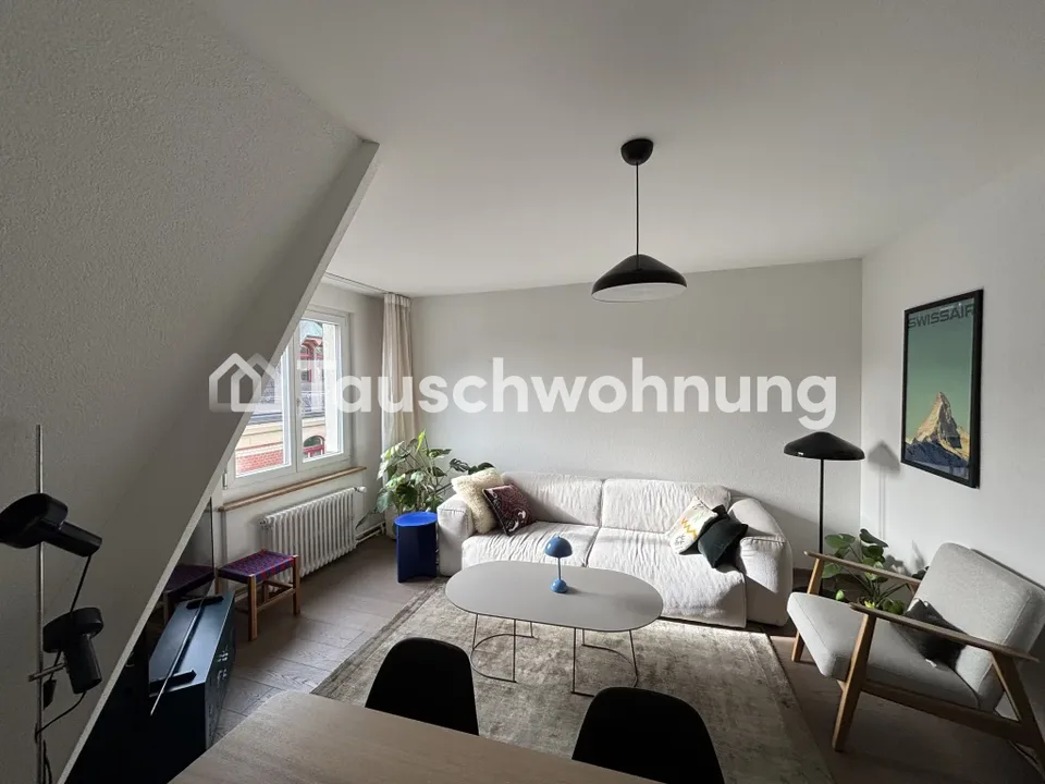3.5-Zimmer-Flat mit  Dachterasse im ZH Kreis 5 zu tauschen