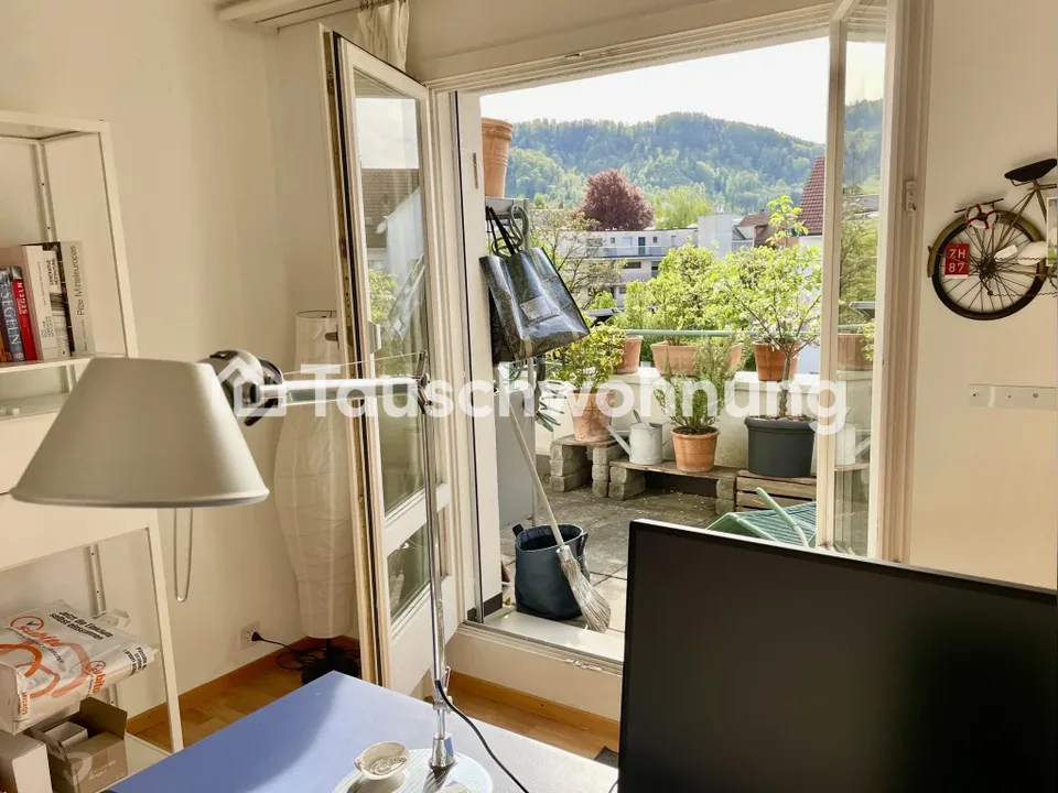 Bright 3-room apartment with large terrace
