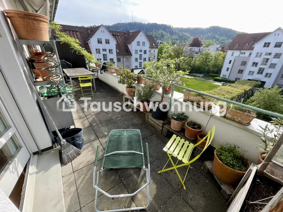 Bright 3-room apartment with large terrace