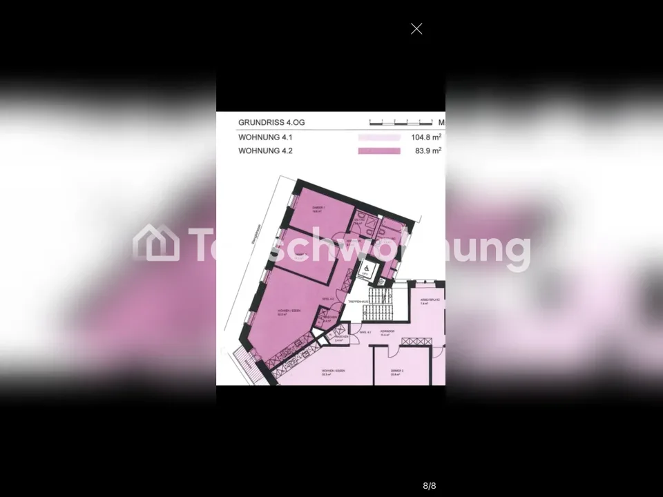 3.5-room apartment in Zurich, District 4 for exchange