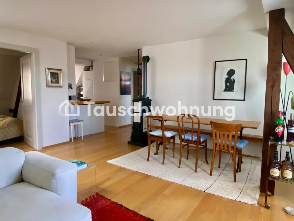 Tausche 3.5-Zimmer Wohnung mit privater Dachterasse