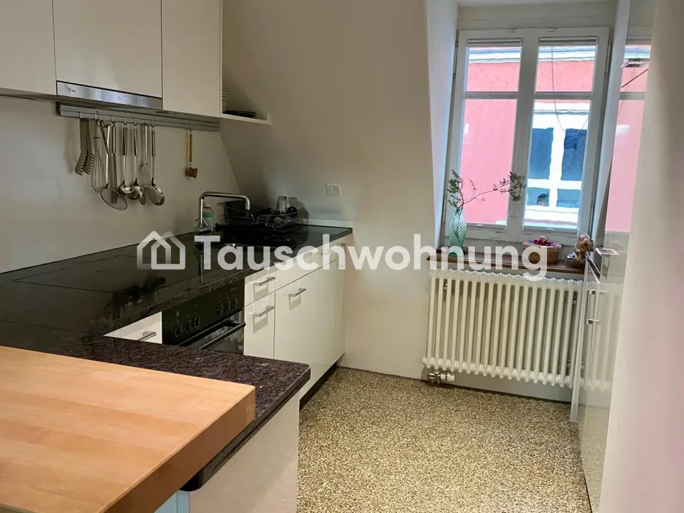 Tausche 3.5-Zimmer Wohnung mit privater Dachterasse
