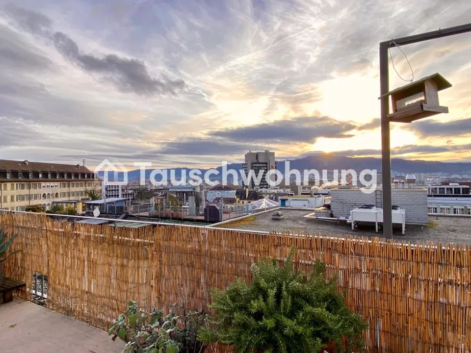 Tausche 3.5-Zimmer Wohnung mit privater Dachterasse