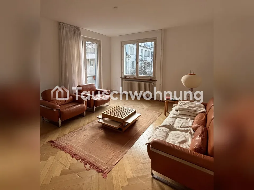 Tausche charmante 3,5-Zi Altbauwohnung (8002) mit 2 Balkonen