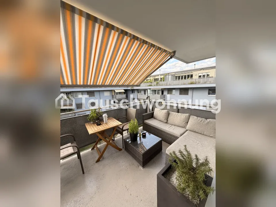 Tausche 3.5-Zi-Flat in Zürich, Kreis 9, suche 1.5-Zi