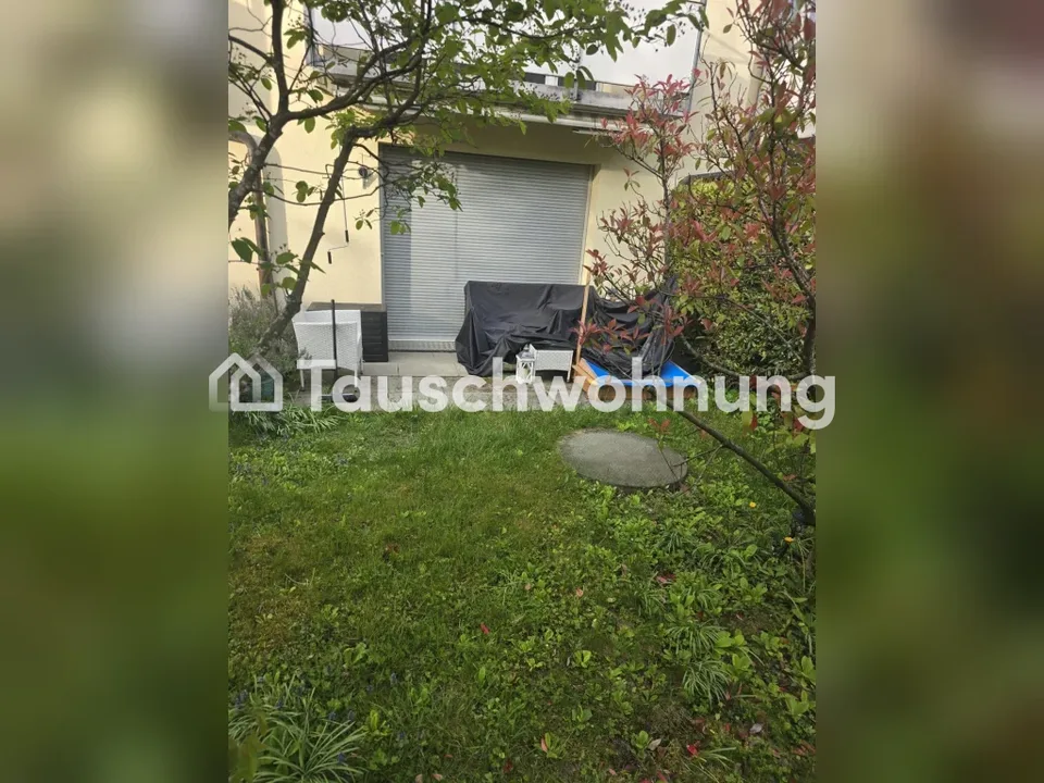 Tausche 2 Zimmerwohnung mit Garten+Garage in Wollishofen