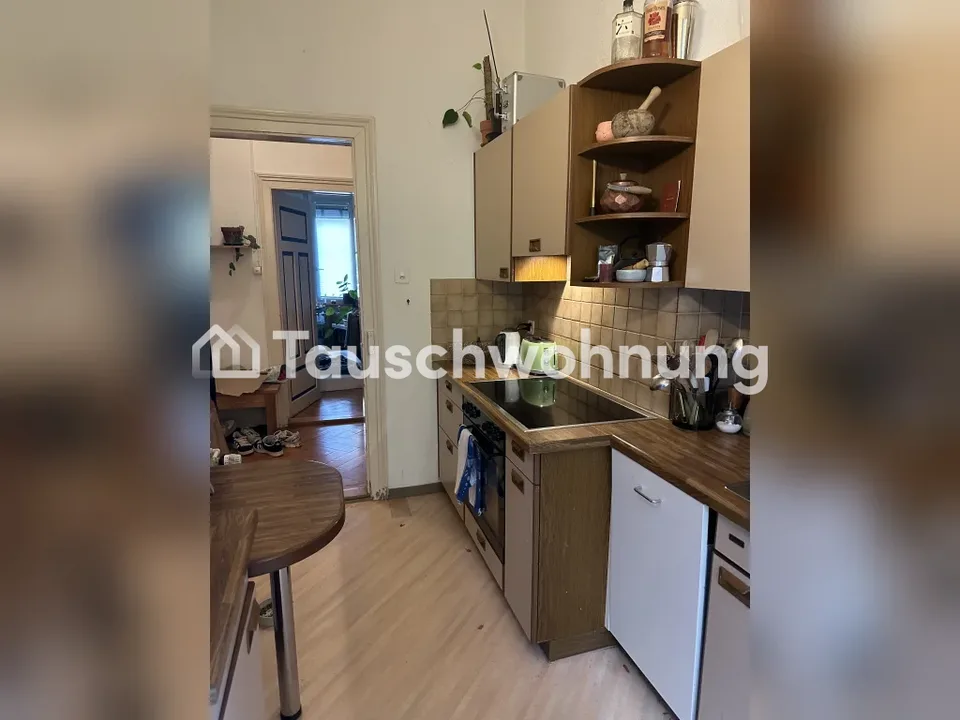Tausche schöne 2,5 Zimmer Altbauwohnung mit Garten