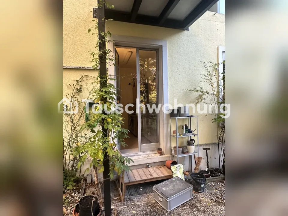 Tausche schöne 2,5 Zimmer Altbauwohnung mit Garten
