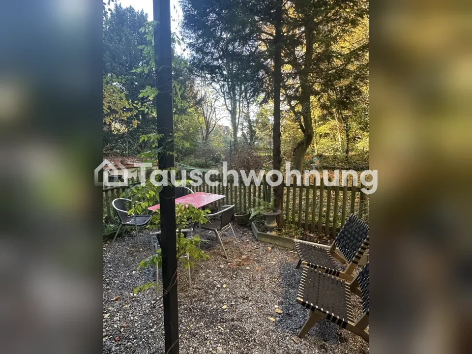 Tausche schöne 2,5 Zimmer Altbauwohnung mit Garten