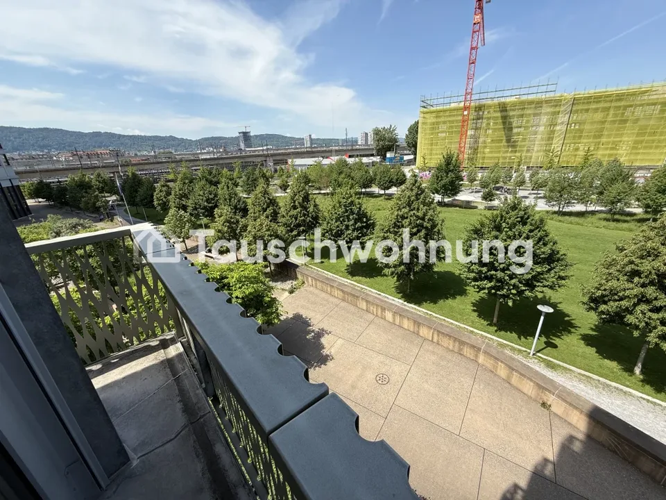 Tausche 3.5-Zi-Wohnung (96 m², Kreis 5, Hundepark)