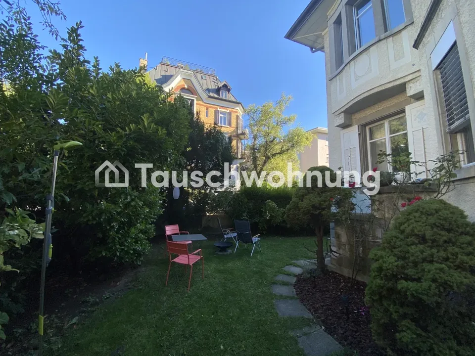 Schöne 3.5 Wohnung mit Garten gegen 2.5 mit Dachterasse?