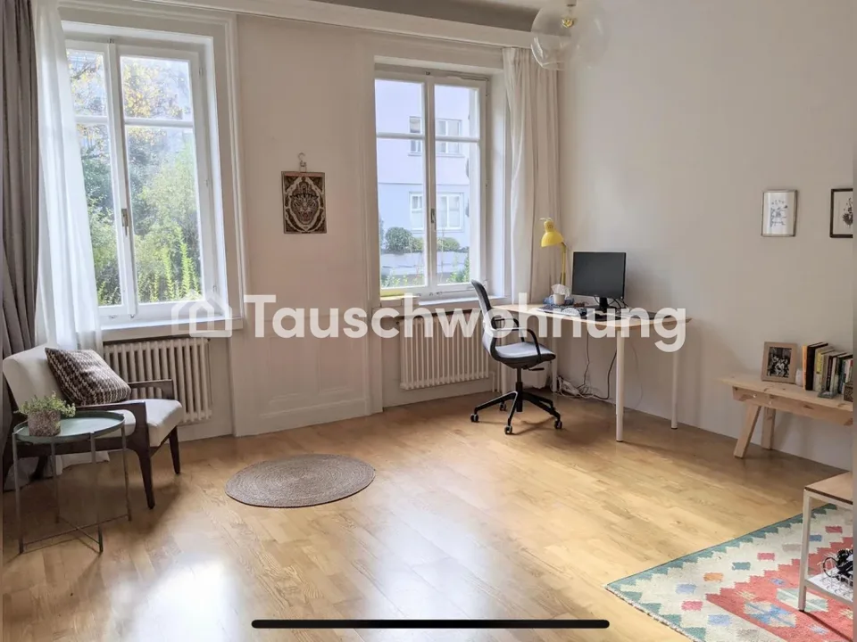 Schöne 3.5 Wohnung mit Garten gegen 2.5 mit Dachterasse?
