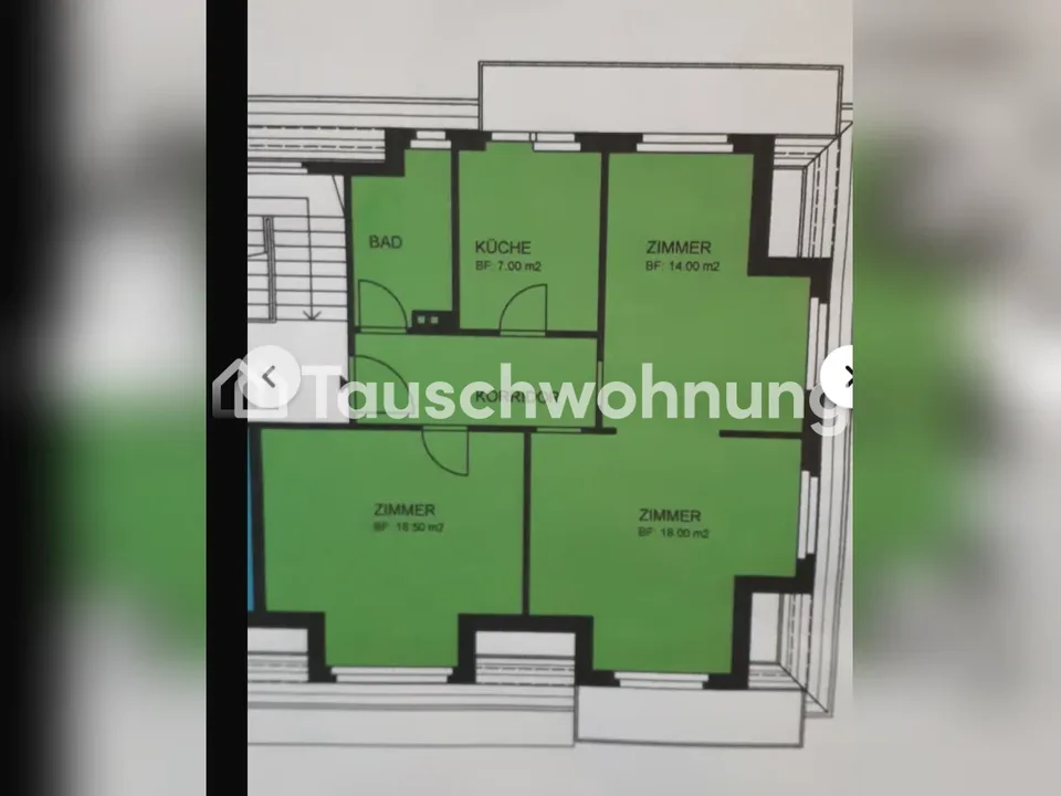 Helle, offene 2.5 Zi Dachwohnung in Wipkingen