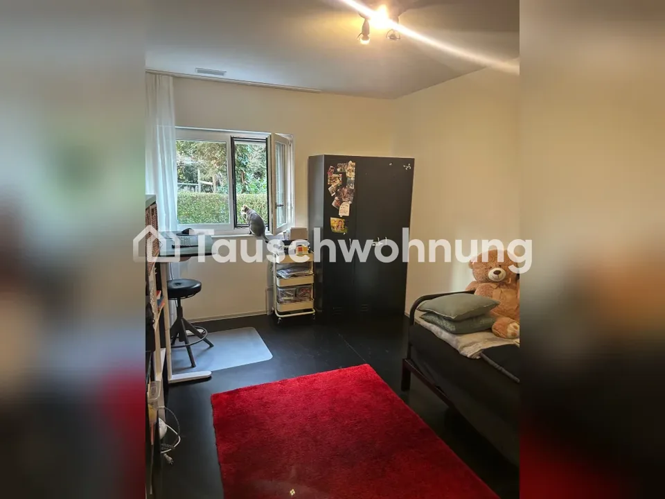 Stadtoase mit 3 Zimmern zum Tausch gegen etwas grösseres