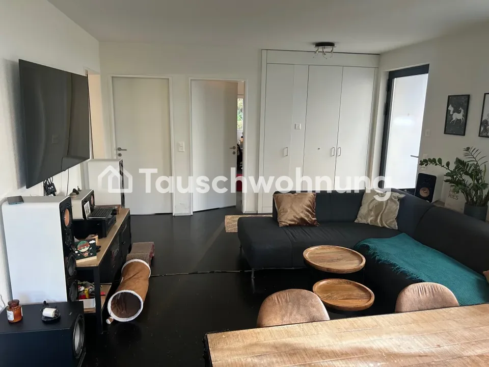 Stadtoase mit 3 Zimmern zum Tausch gegen etwas grösseres