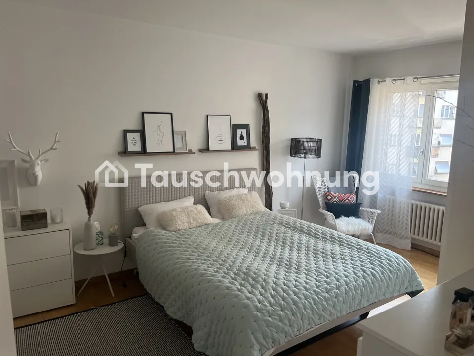 Helle zentrale 2.5 ZimmerWhg gegen vergleichbare Dachwohnung