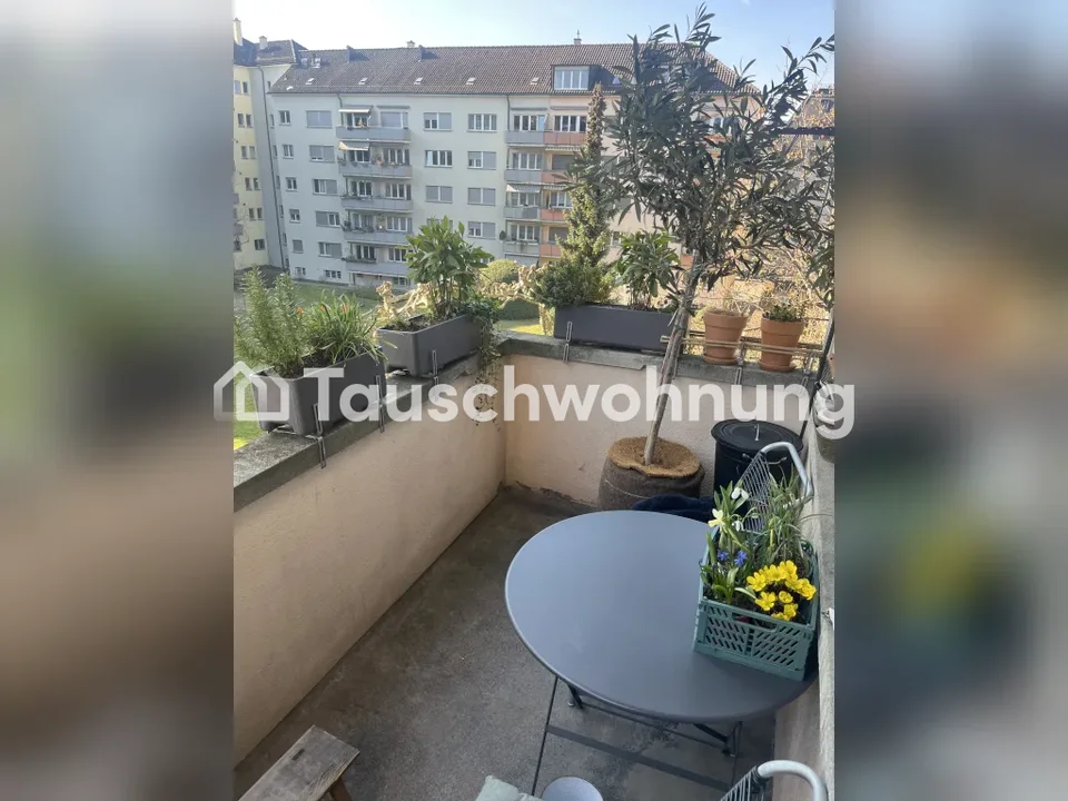 Helle zentrale 2.5 ZimmerWhg gegen vergleichbare Dachwohnung