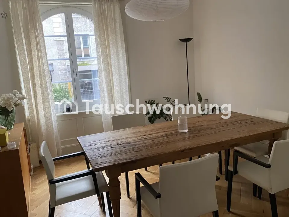 Tausch 3 Zimmerwohnung Kreis 6 geg. mind. 3.5 Wohnung