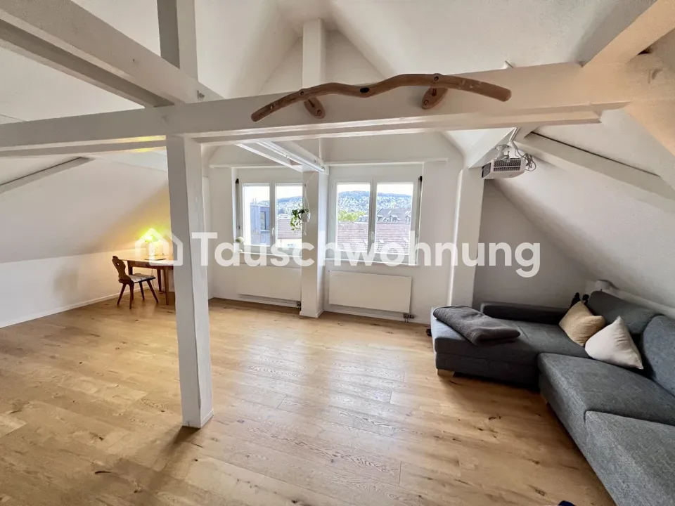Schöne Attikawohnung im Herzen von Zürich
