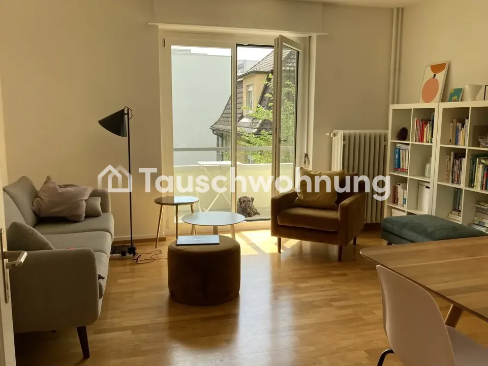 Zentrale 3-Zi.-Whg gegen grössere Whg im K6 oder Wipkingen