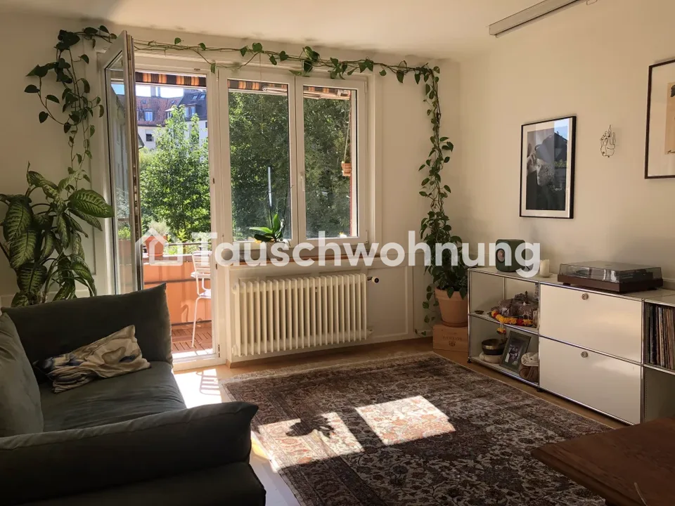 Zentrale Wohnung sucht Wohnung am Stadtrand