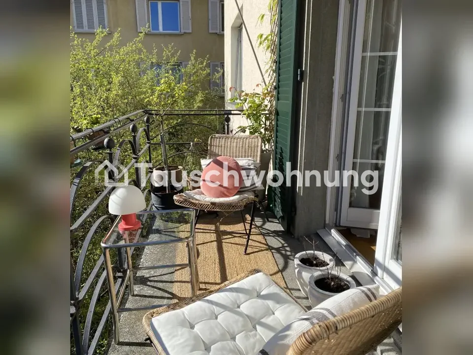Charmante, sonnige Altbauwohnung an Sackgasse