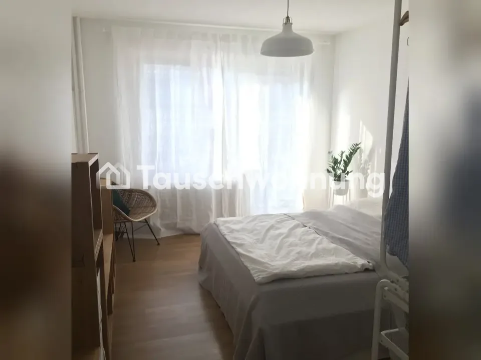 Zentrale 2-Zi mit Dachterrasse gegen 3-Zi