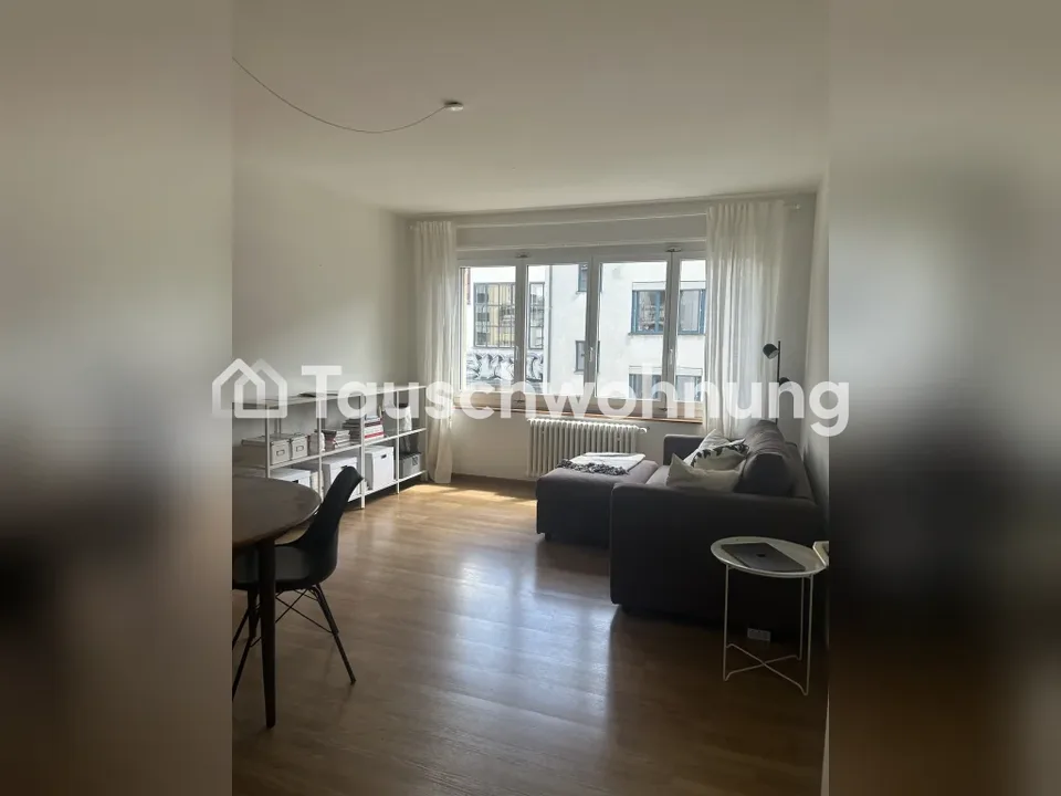 Zentrale 2-Zi mit Dachterrasse gegen 3-Zi