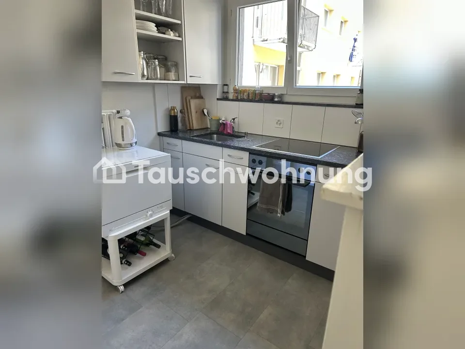 Zentrale 2-Zi mit Dachterrasse gegen 3-Zi