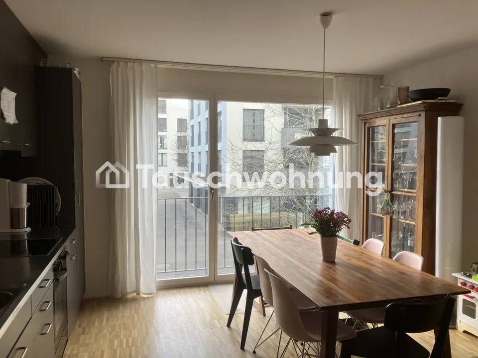 Exchange 5.5 room apartment in Wiedikon for apartment in K2 Zurich