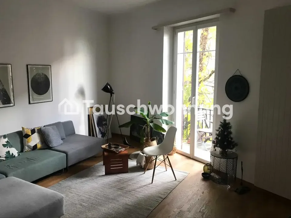 3,5 Zimmer Jugendstil-Whg, 2 Balkone, Parkett