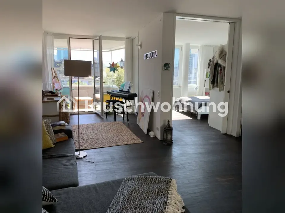 moderne wohnung direkt am fluss mitten in zürich!