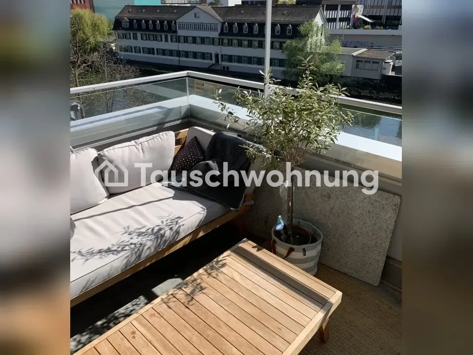 moderne wohnung direkt am fluss mitten in zürich!