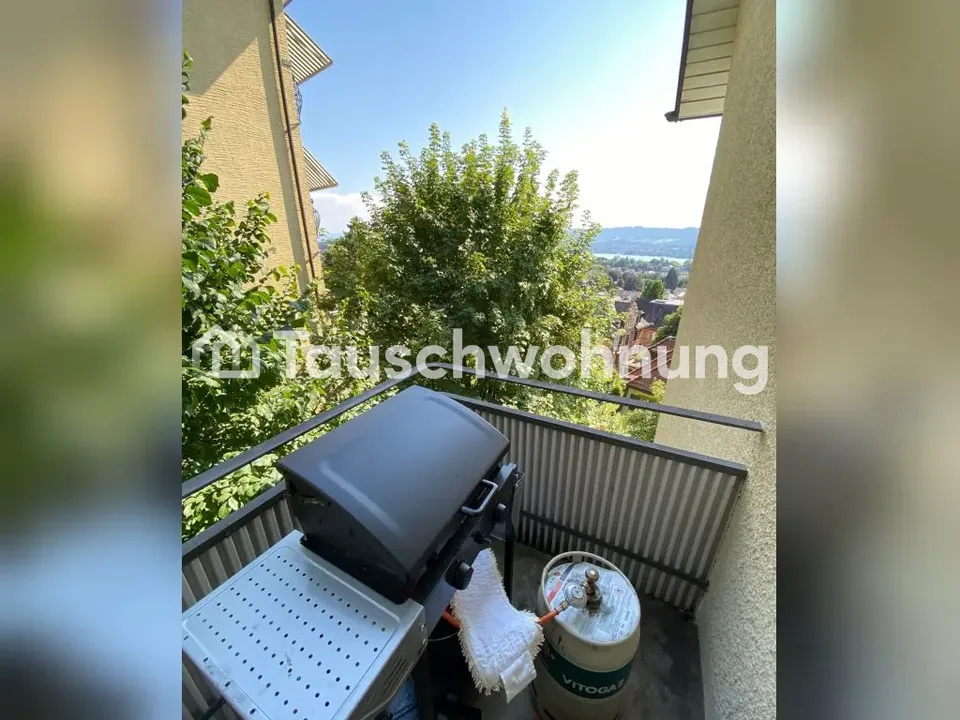 1 Zimmer Wohnung mit atemberaubender Aussicht gegen grössere