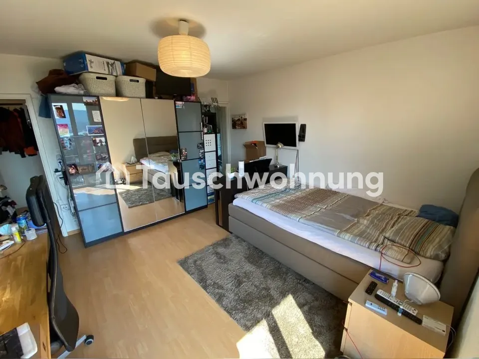 1 Zimmer Wohnung mit atemberaubender Aussicht gegen grössere