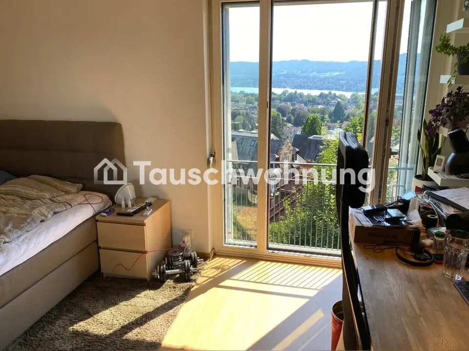 1 Zimmer Wohnung mit atemberaubender Aussicht gegen grössere