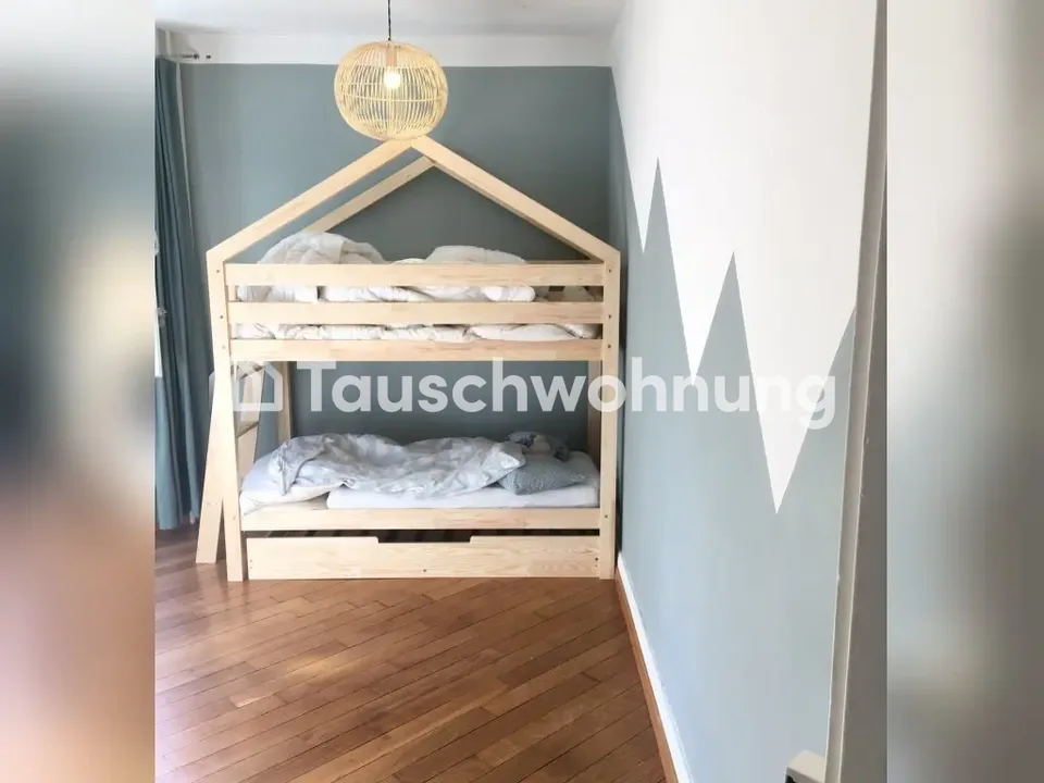 Schöne 3.5 Zimmer Wohnung mit Garten gegen 4 Zimmer