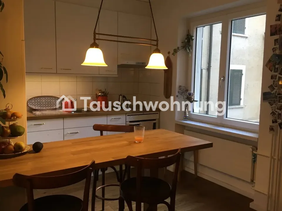 Schöne 3.5 Zimmer Wohnung mit Garten gegen 4 Zimmer
