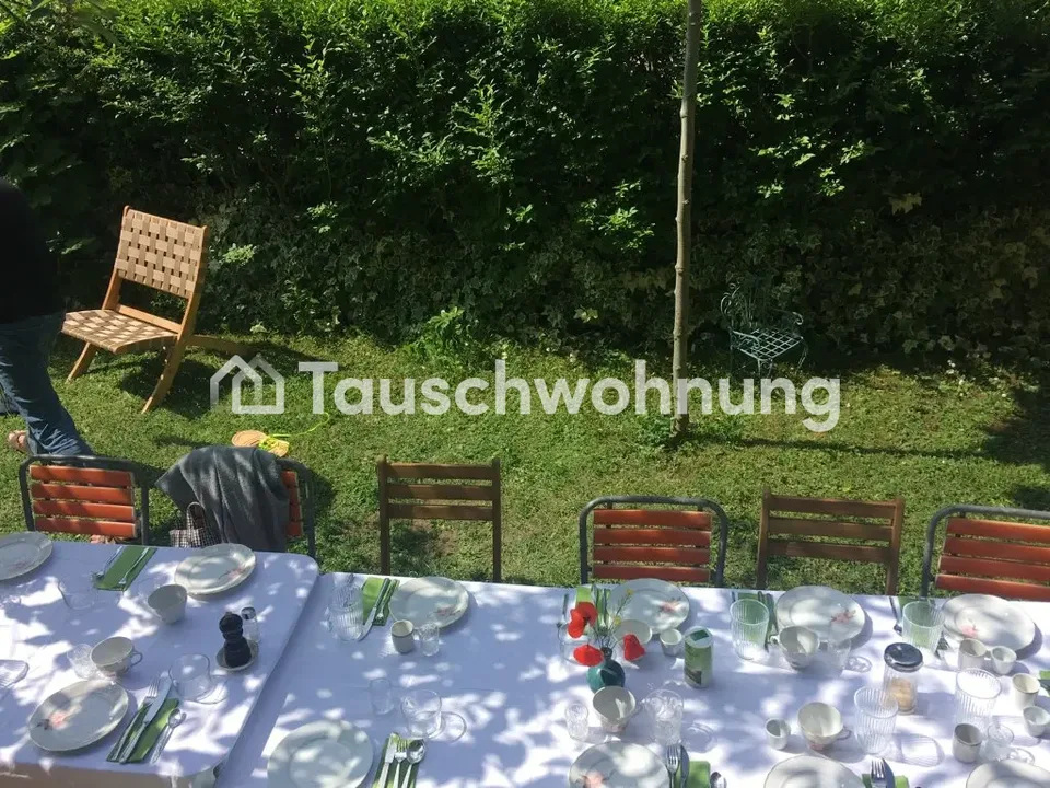 Schöne 3.5 Zimmer Wohnung mit Garten gegen 4 Zimmer