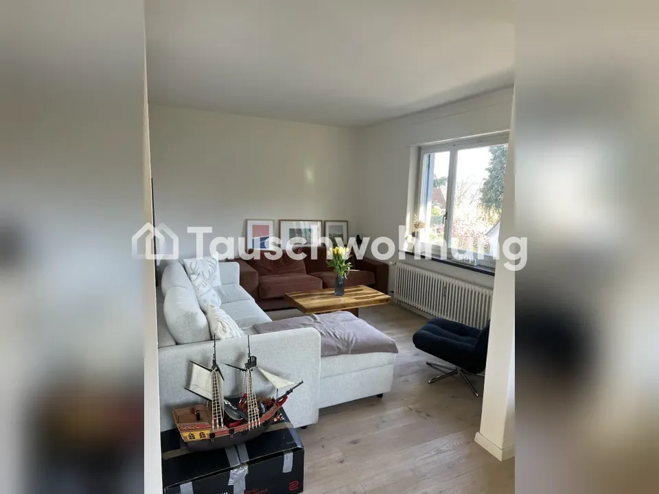 Rüschlikon: Offene 3-Zimmer-Wohnung mit Garten und Seesicht
