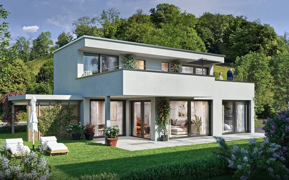 Modernes 4.5-Zimmer-Einfamilienhaus in Zullwil mit Panorama