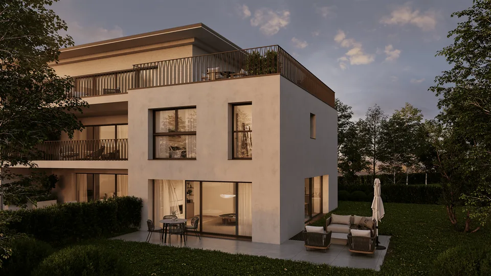 Très beau triplex au calme avec jardin de plus de 600m²