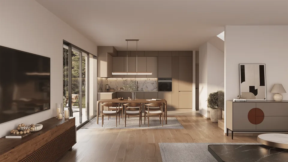 5 pièces au calme avec jardin de 362 m²