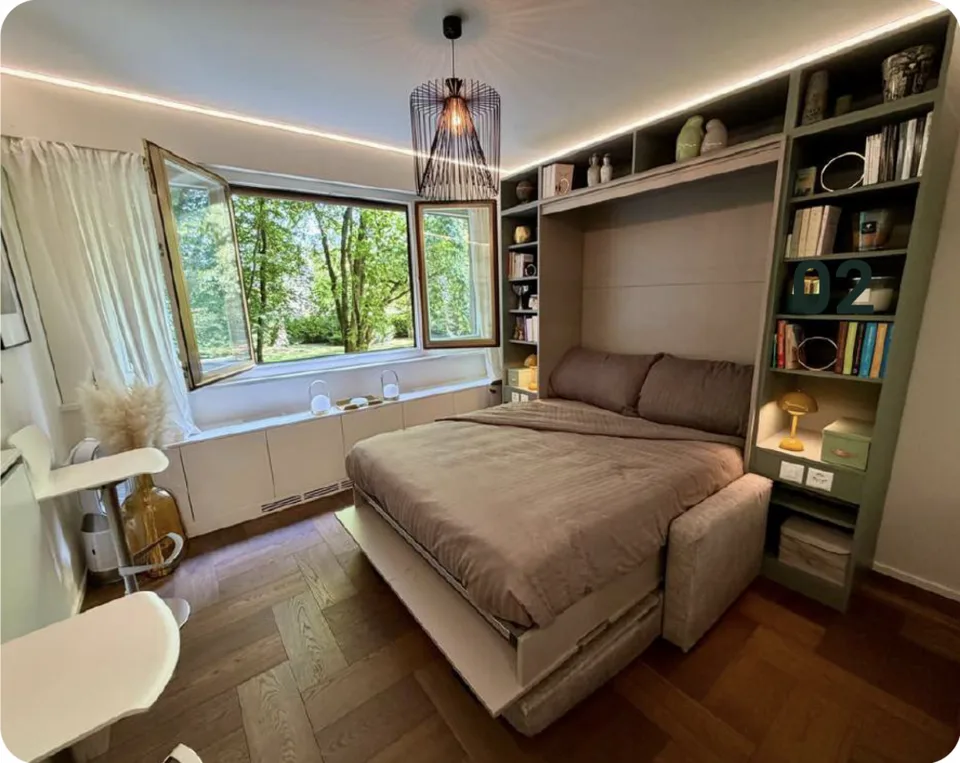 Schönes möbliertes Studio in der Residenz Cologny Parc – Foto 8 von 13