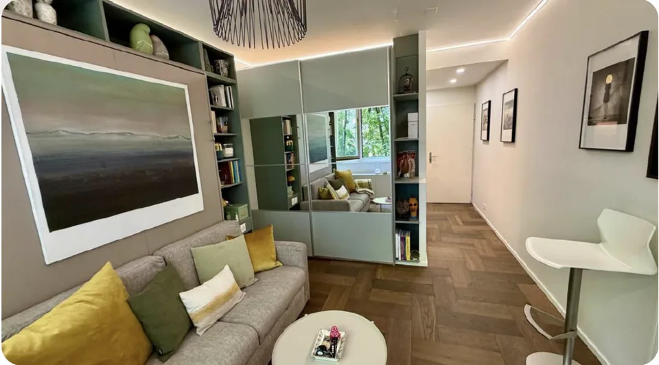 Schönes möbliertes Studio in der Residenz Cologny Parc – Foto 6 von 13