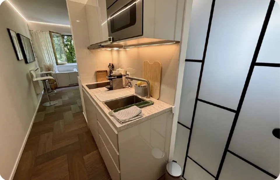 Schönes möbliertes Studio in der Residenz Cologny Parc – Foto 12 von 13