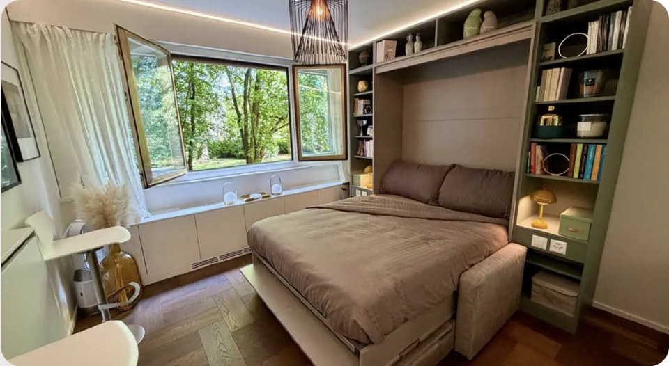 Schönes möbliertes Studio in der Residenz Cologny Parc – Foto 9 von 13