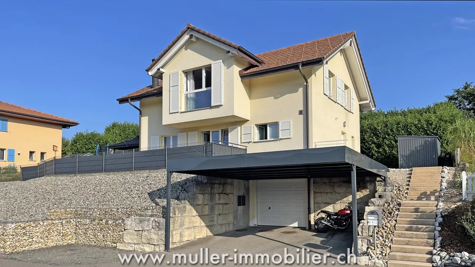 Très belle villa individuelle entre Bulle et Oron-la-Ville