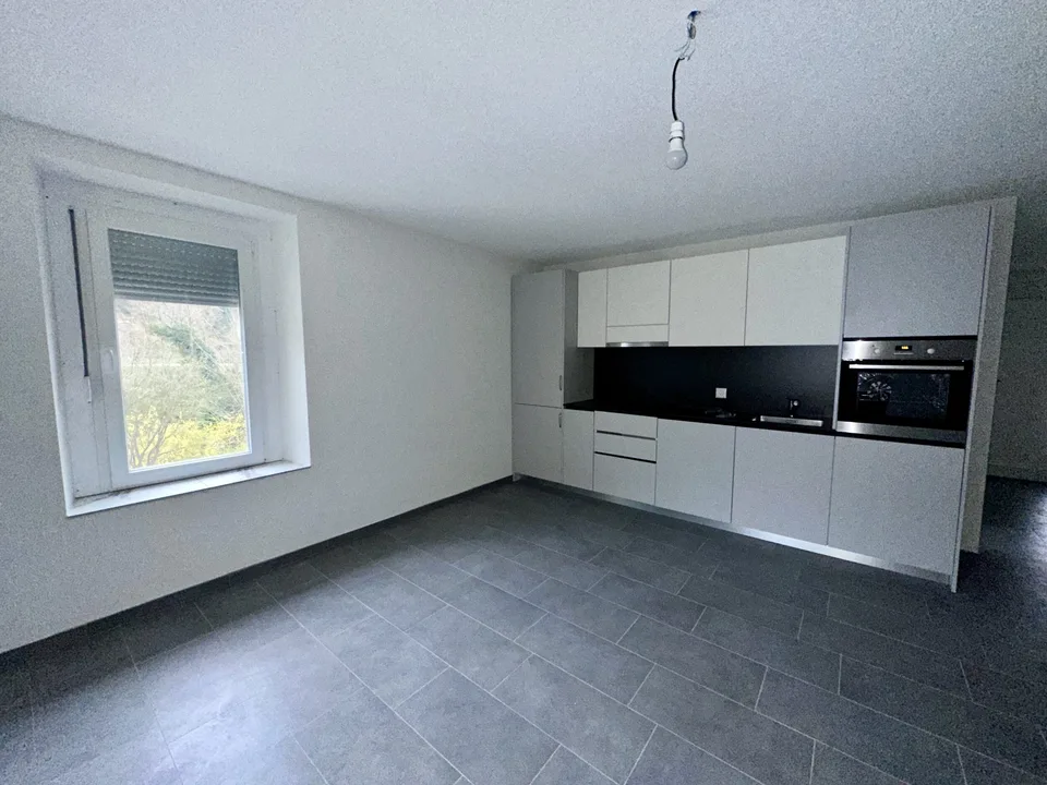 À louer à Courrendlin appartement au 1er étage de 4.5 pièces